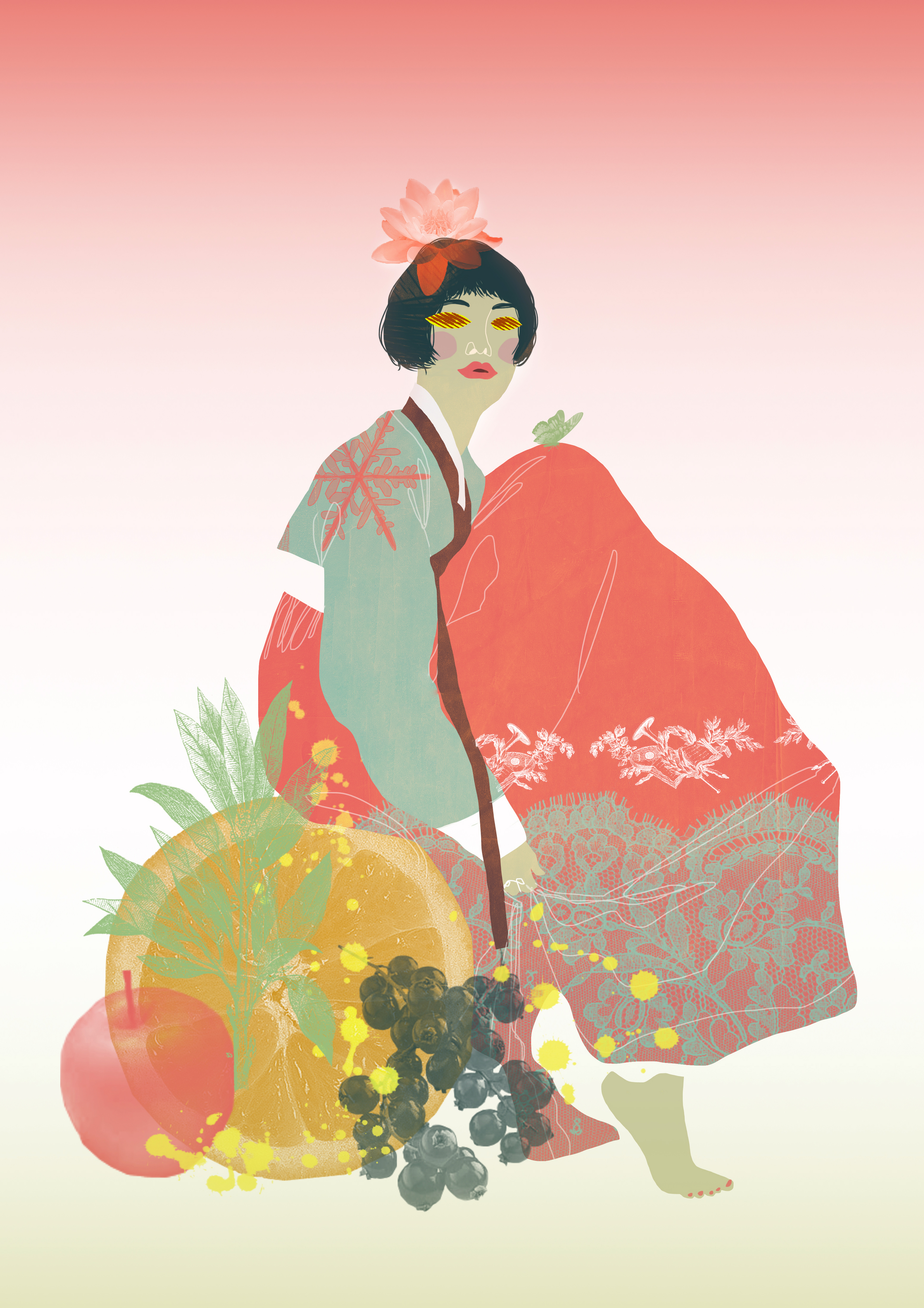 Hanbok Girl 한복걸 by Grida