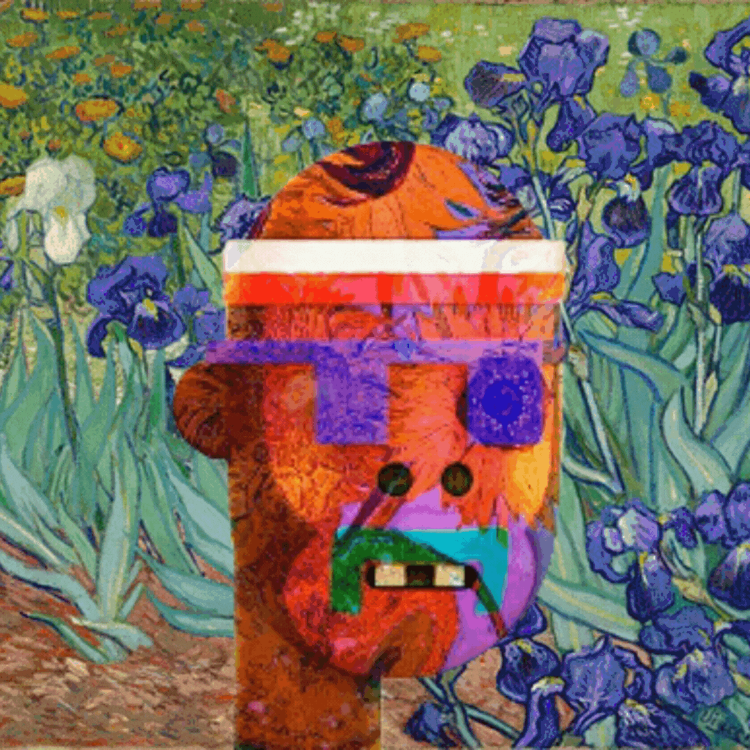 3D BASTARD VAN GOGH PUNK #015