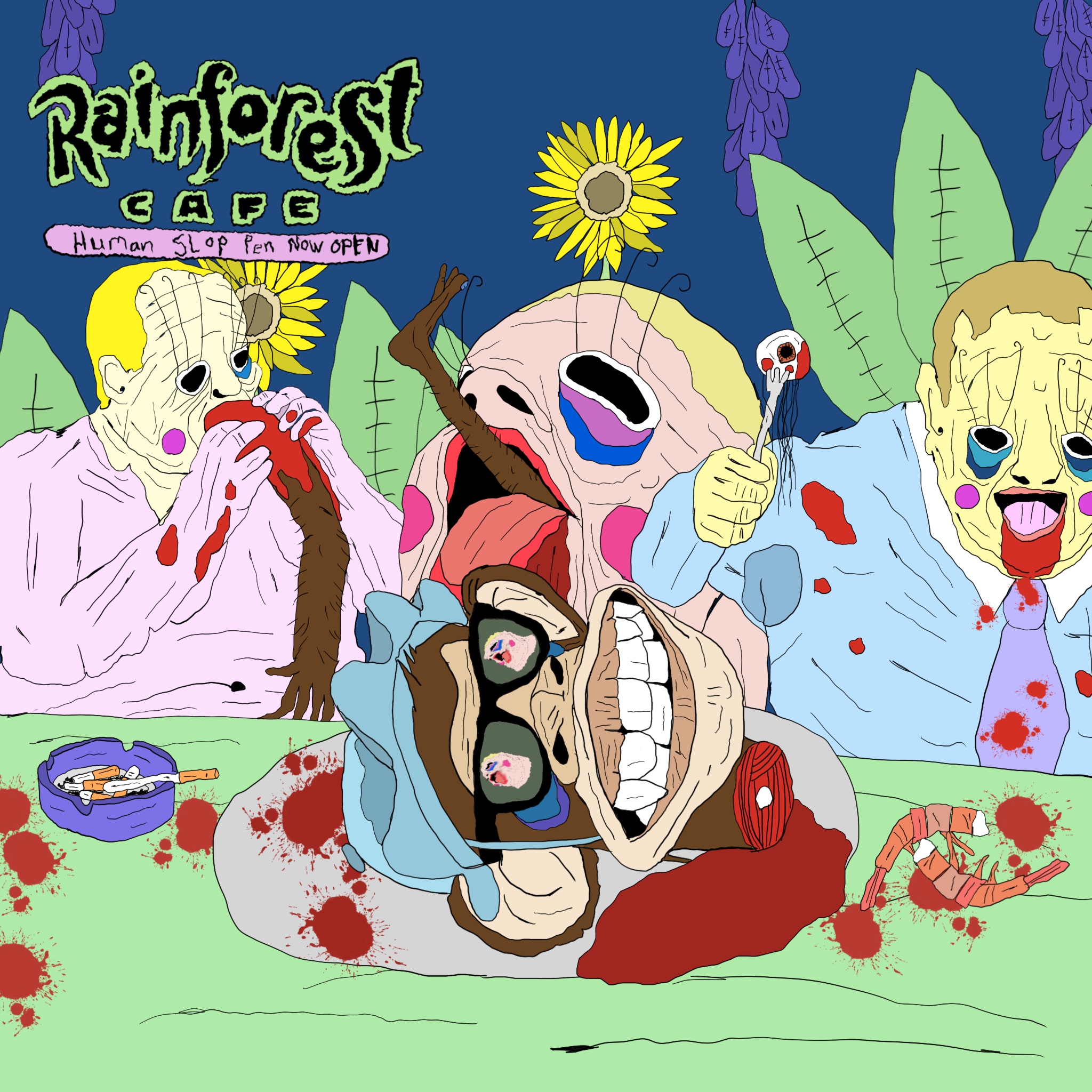 regarding the death and consumption of ape #3816