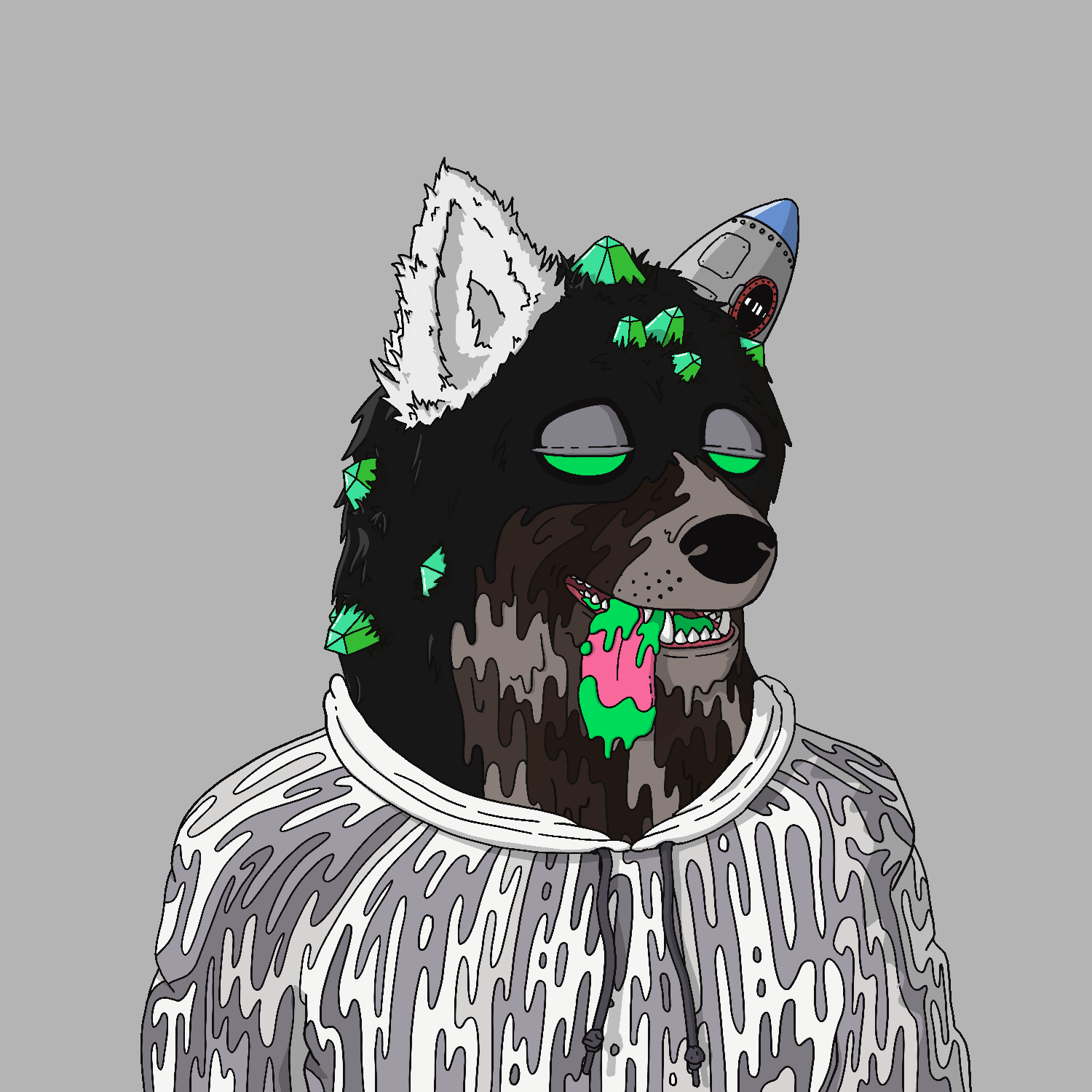 Mutant Shiba #8281 - Mutant Shiba Club | MSC| OpenSea