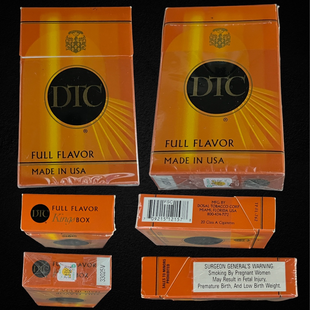 337 DTC 2020's Full Flavor 20 Cigarettes  #33296739070710136013243765166117054542811736970736272210757136379938387003364  - The Vintage Cigarettes